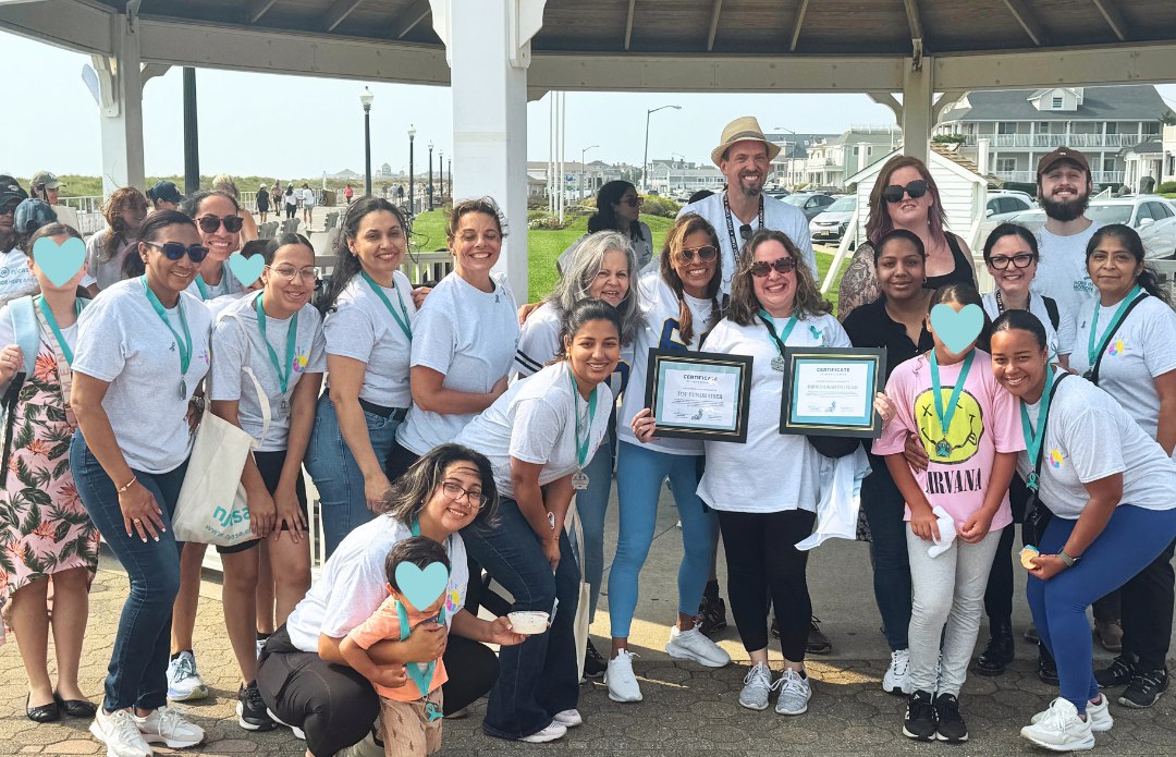 Healthy Families and Communities team at a Hope in Motion fundraiser