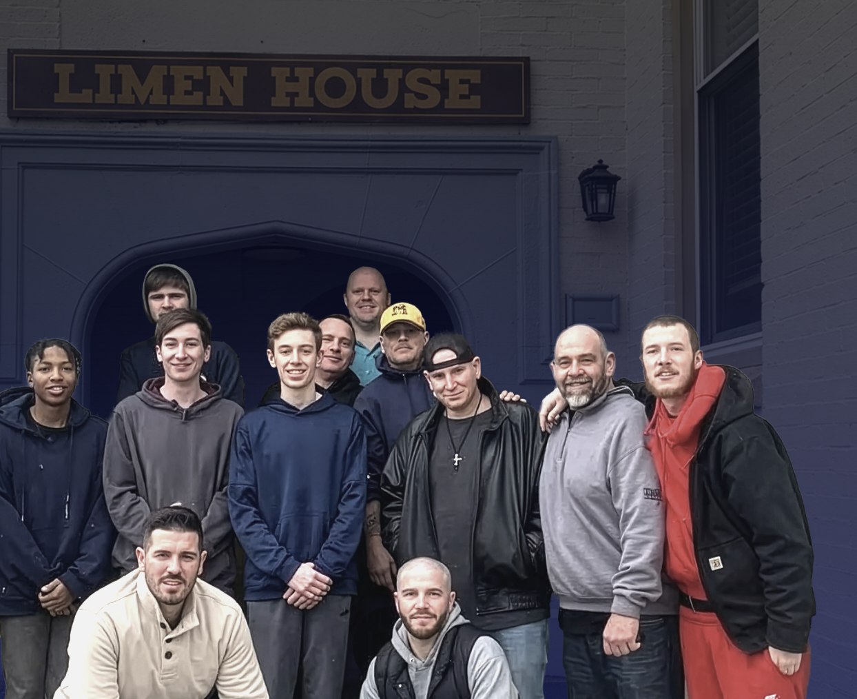 Limen Recovery + Wellness team in front of Limen House
